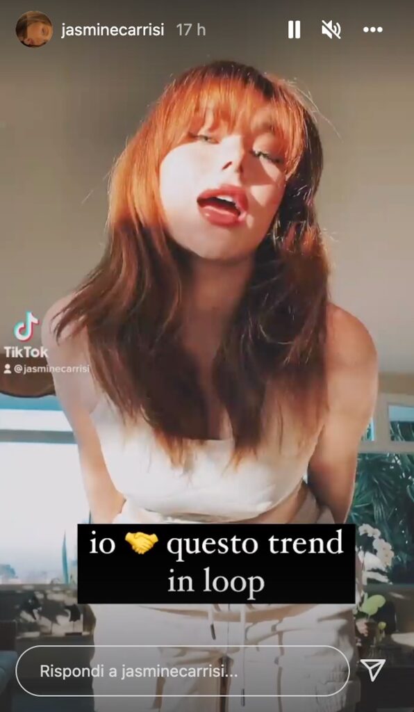 Jasmine Carrisi Dopo I Capelli Rossi La Frangia Il Nuovo Look