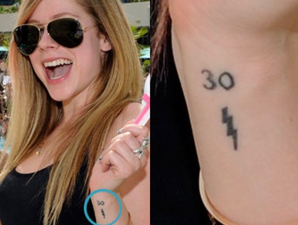 Avril Lavigne 15 Tatuaggi E I Loro Significato