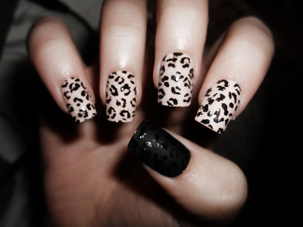 5. Chic leopard nail design ideas - wide 3