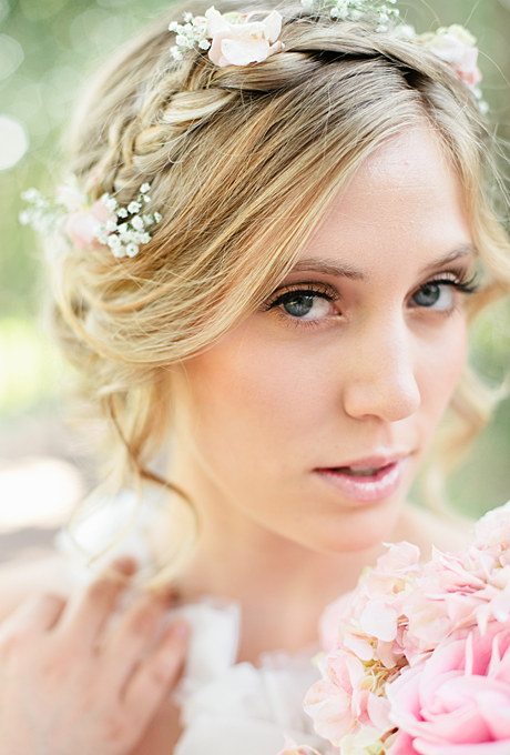 Flower Crowns Floral Crowns Wedding Hairstyle Ideas Braided Hairstyle