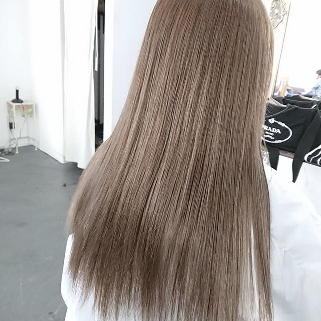 milk tea hair