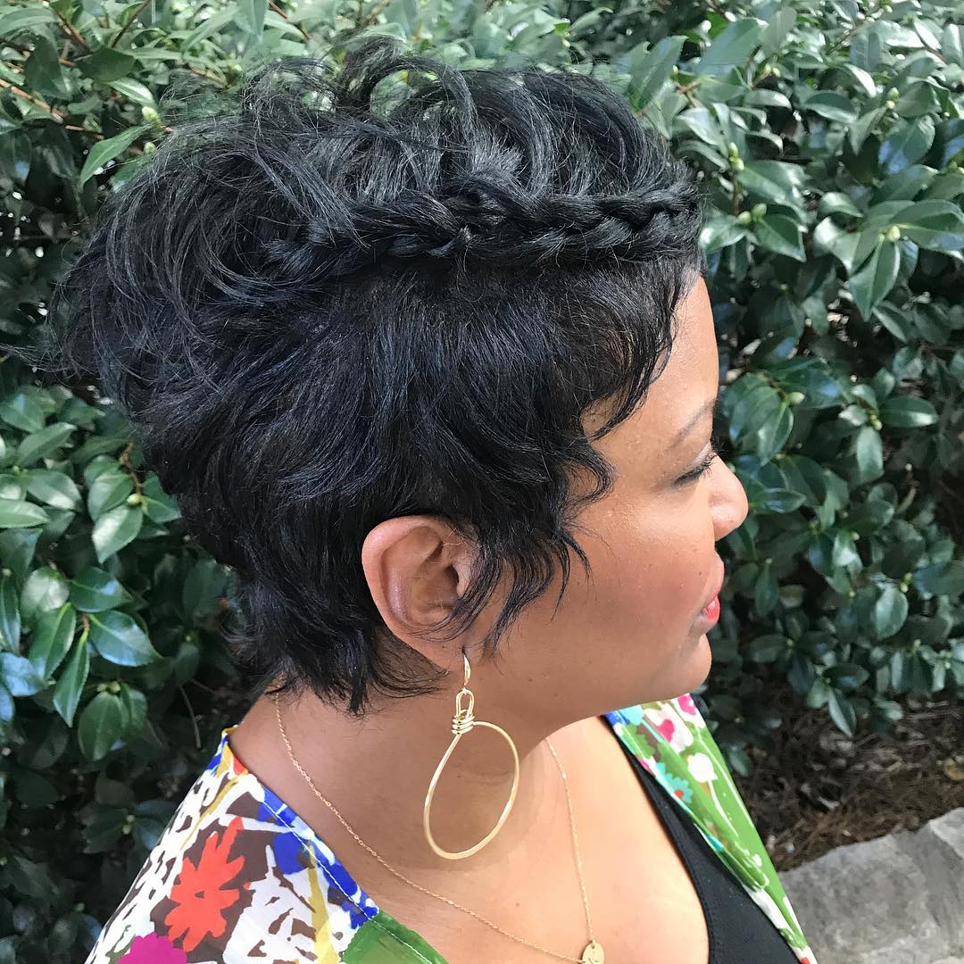 Capelli con trecce