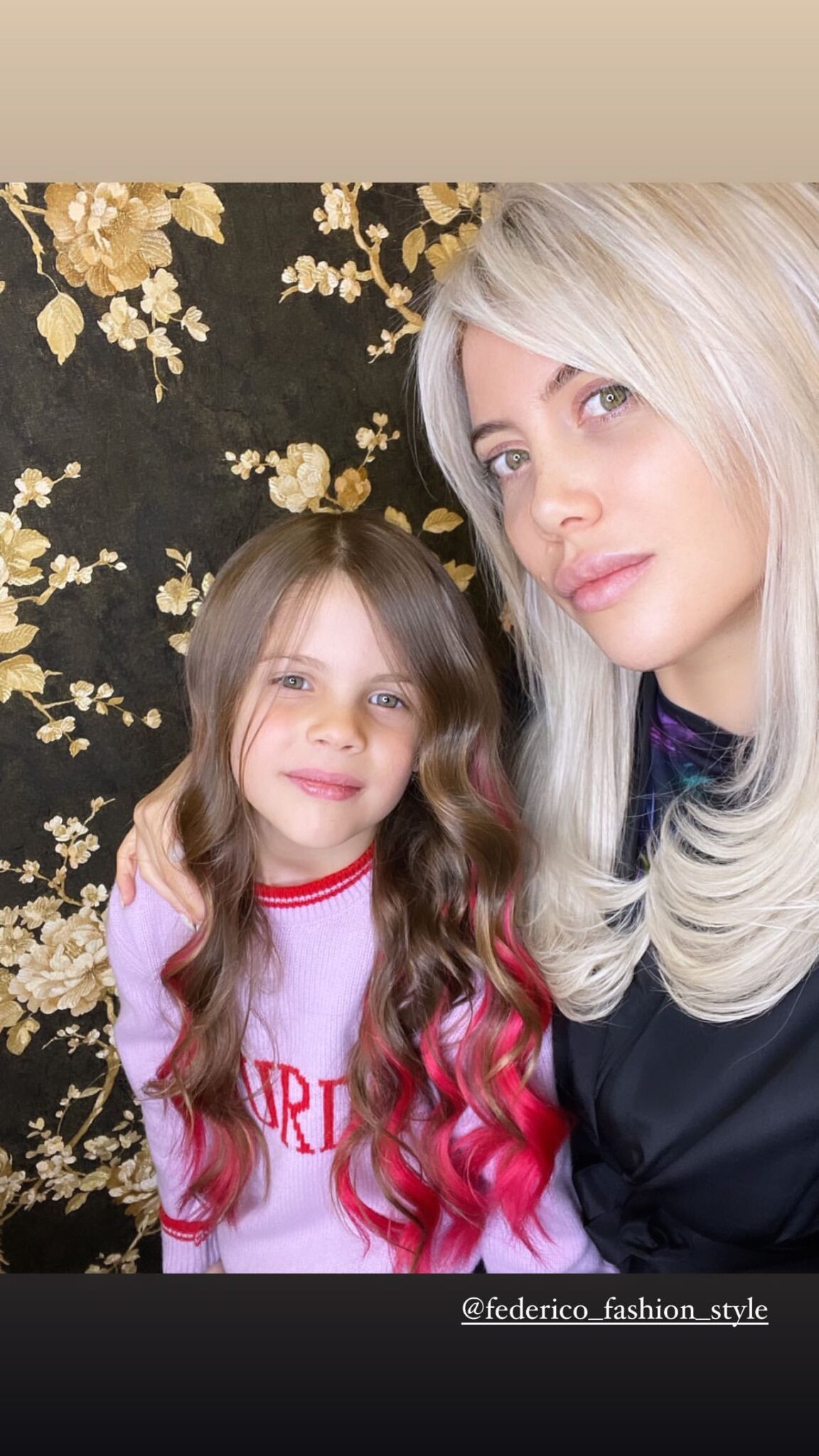 Wanda Nara E Sua Figlia Cambiano Look Da Federico Fashion Style Capellistyle 