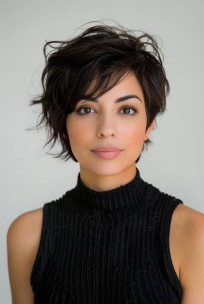 pixie cut corto