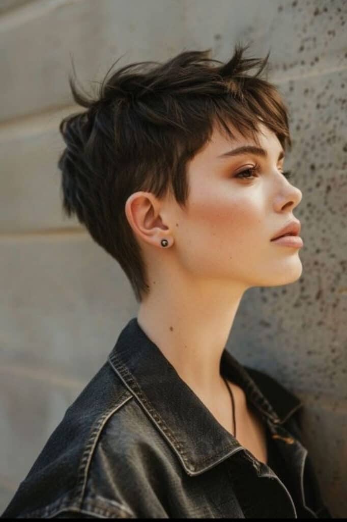 pixie cut corto